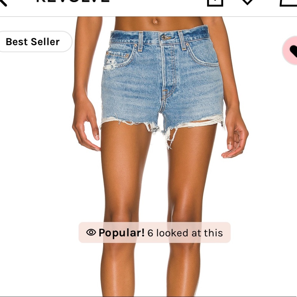 Helena High Rise Cut Off Short in Newport
GRLERND size 25